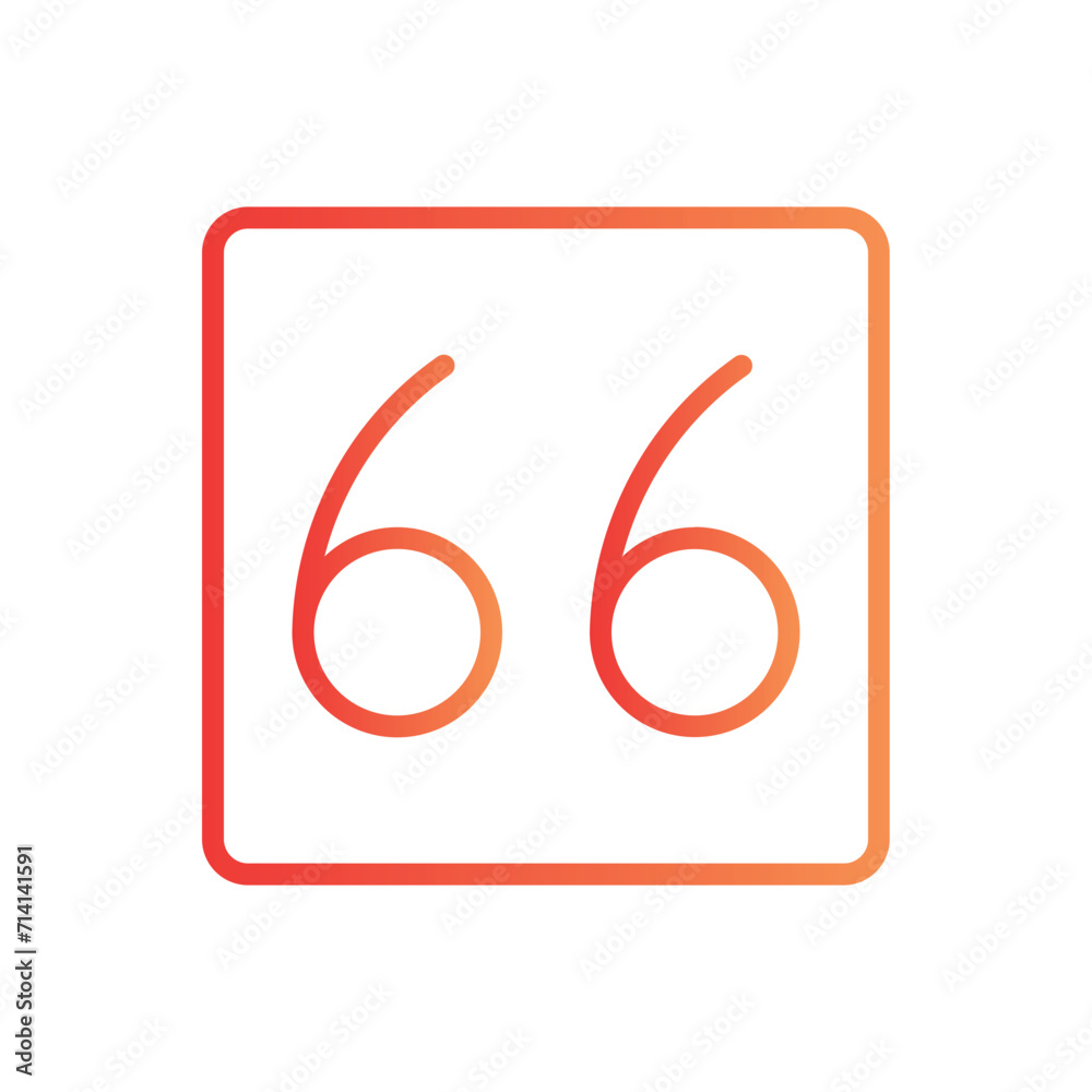 end quote text line gradient icon end quote text line gradient icon