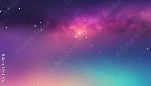 stars and nebula transitioning to a smooth gradient, cosmic background photo