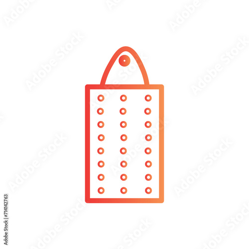 bait cage feeder line gradient icon