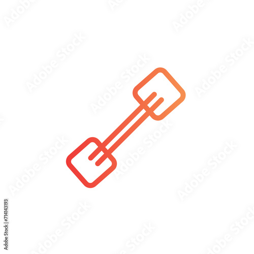 author chain editor line gradient icon