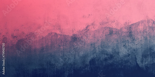 A grungy pink and blue textured background with a distressed, weathered look and a gritty overlay. photo