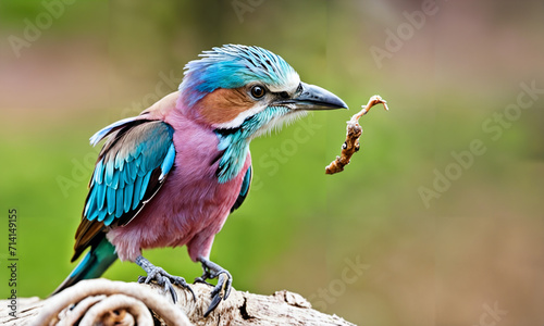 Bird on a branch, Generative AI