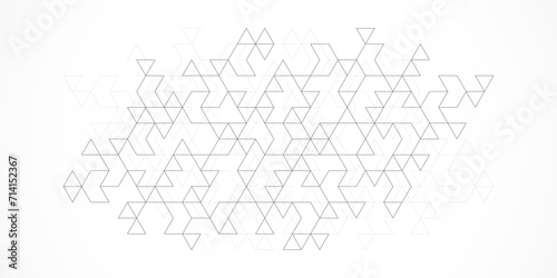 Creative idea of modern design with abstract geometric background. Minimalist vector texture with triangles pattern