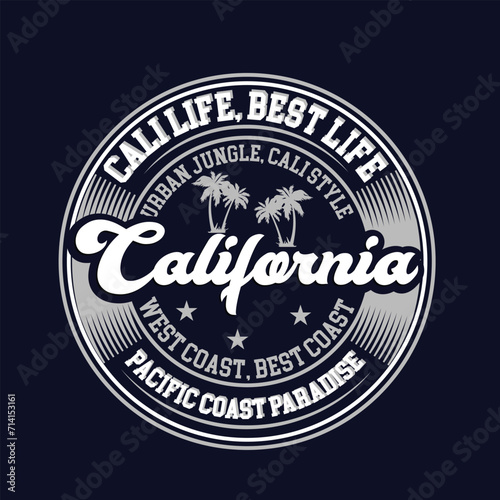 California t shirt design vintage t shirt design