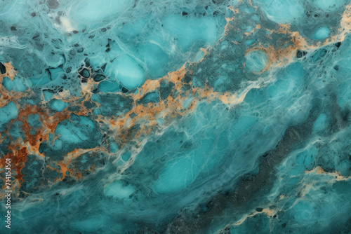 Granite texture in turquoise color