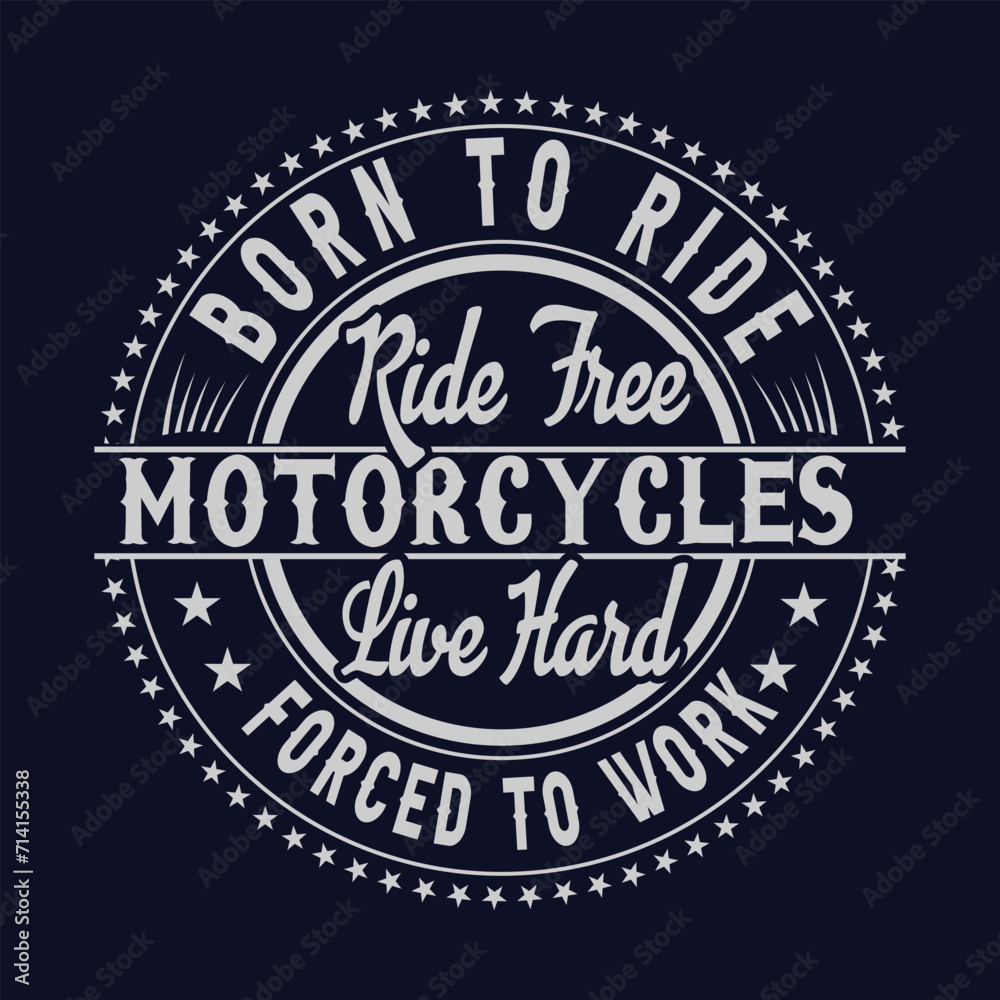 motorcycles t shirt design