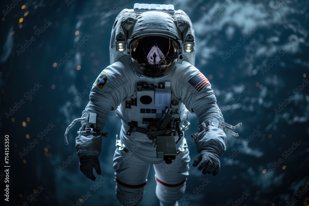 Astronaut adrift