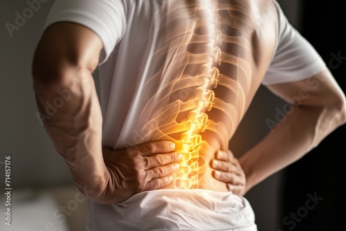 Person Suffering from Lower Back Pain
