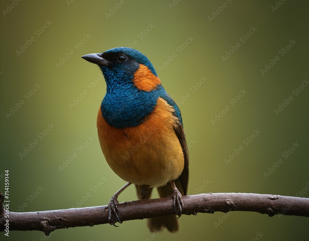 Naklejka premium lilac breasted roller, bird wallpapers, high-quality wallpapers