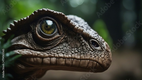 close up of a dinosaur eyes Look at the dinosaur s eye