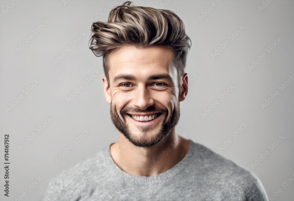Fototapeta premium Il Segreto della Bellezza- Tagli di Capelli che Raccontano la Tua Unicità