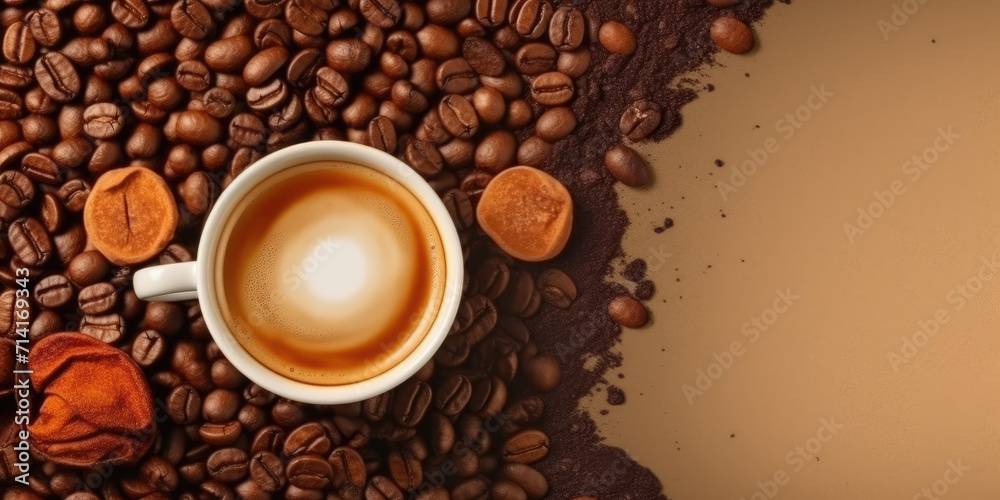 Fototapeta premium International coffee day design