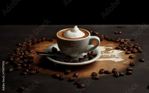 International coffee day design