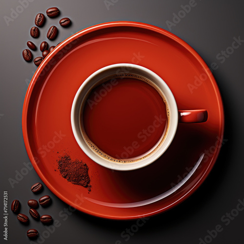 International coffee day design photo