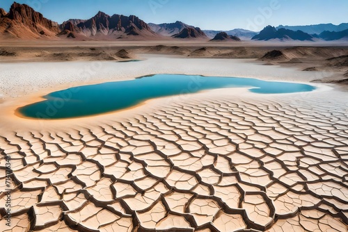 a lake in the desert may seem contradictory,