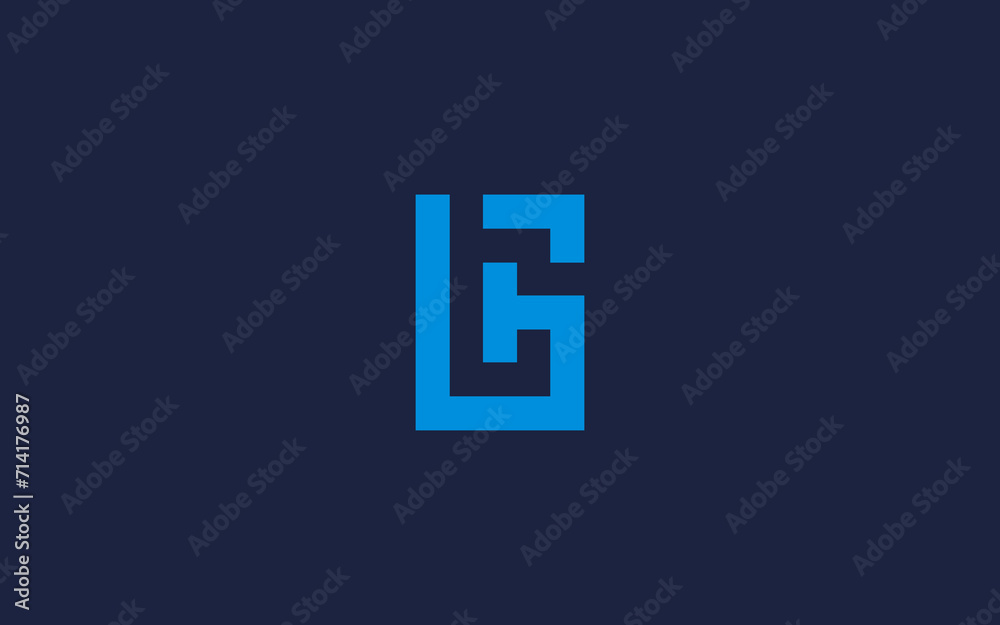 Obraz premium letter gb square logo icon design vector design template inspiration