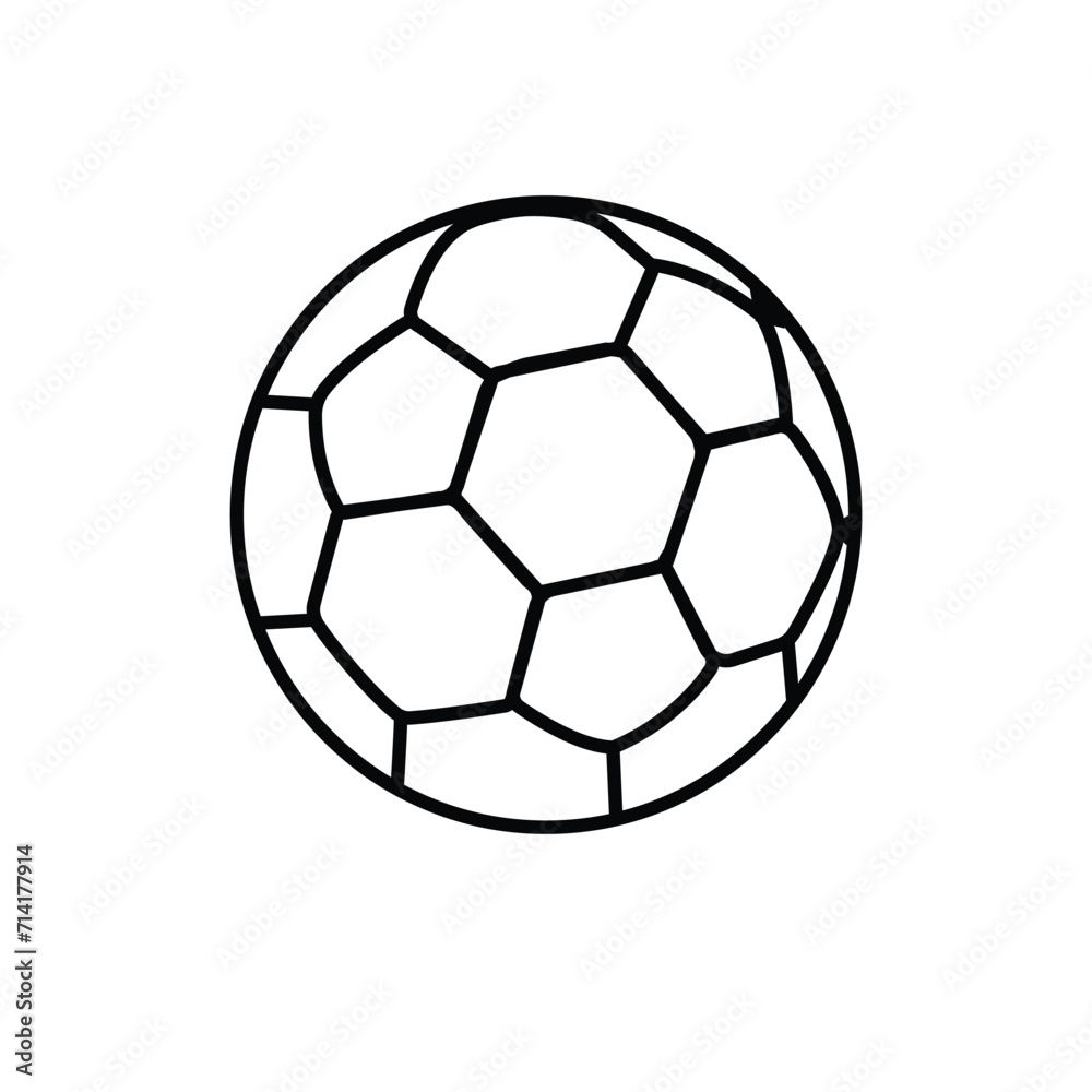 Realistic soccer ball background in realistic style vector illustration
Realistic soccer ball background in realistic style vector illustration
