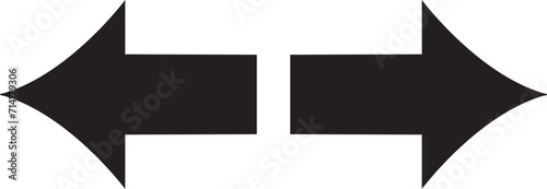 long Arrows vector set. Arrow icon collection. Set different arrows or web design
