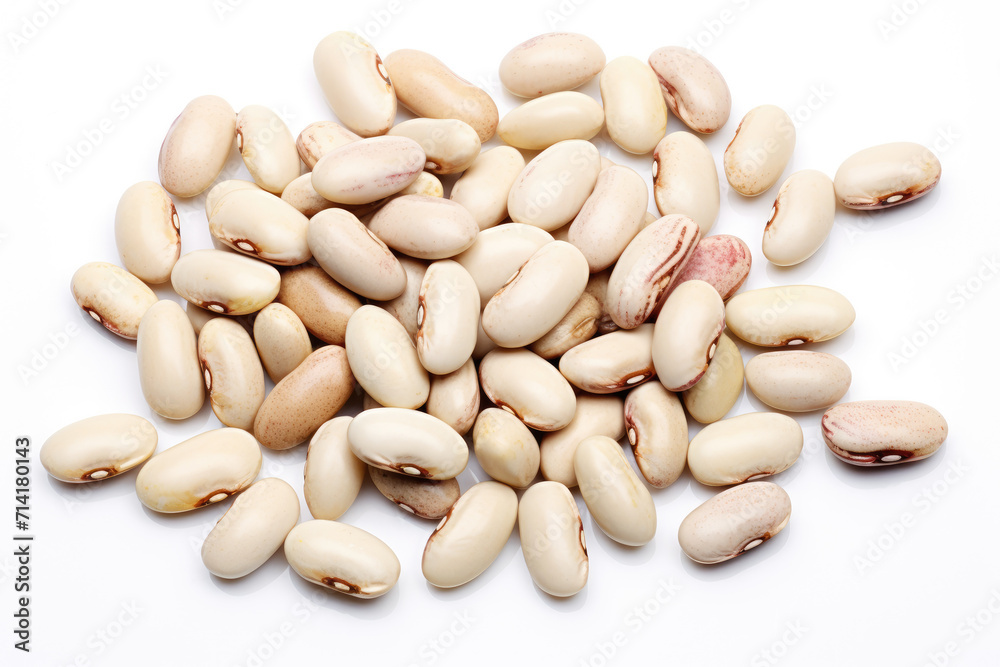 Legumes group, isolated white background Legumes group, isolated white background