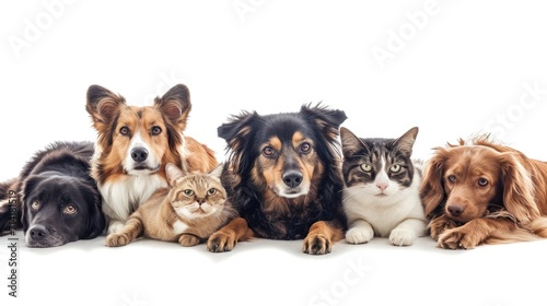  Dogs and Cats in Harmony © BrandwayArt