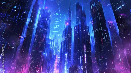 Futuristic Metropolis: Journey into the Urban Technoscape