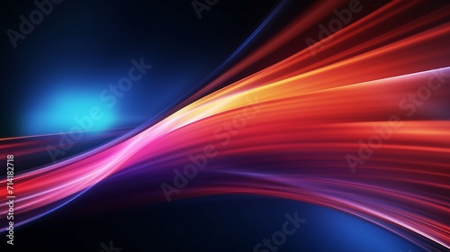 Colorful Abstract Background With Blue Light - Vibrant Digital Artwork