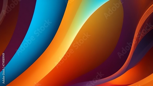 rainbow line color abstract mozaik art for background