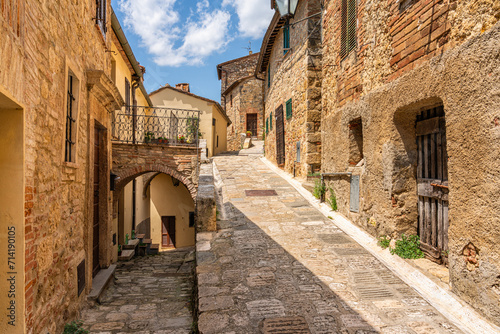 Cetona, a beautiful tuscan village in the Province of Siena. Tuscany, Italy. photo