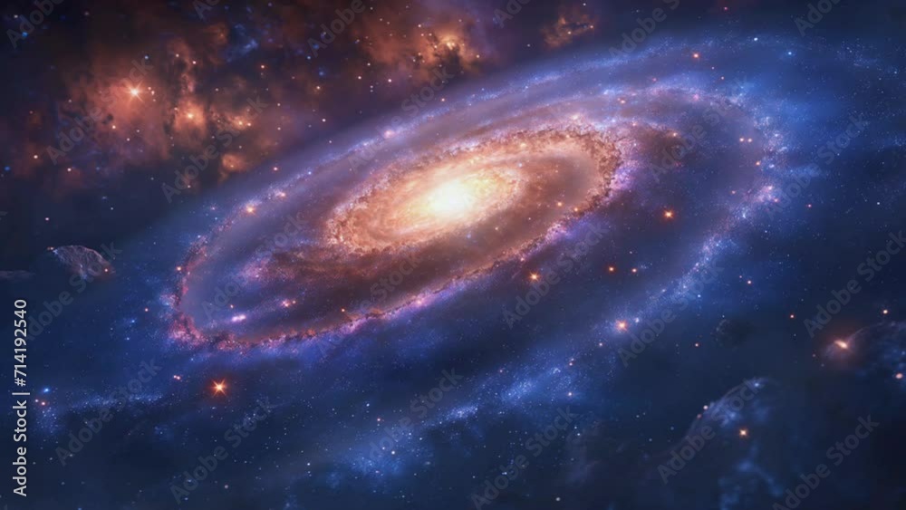 Loop Animation of Spiral nebula space towards bright light loop Animation footage video background Loop Animation of Spiral nebula space towards bright light loop Animation footage video background