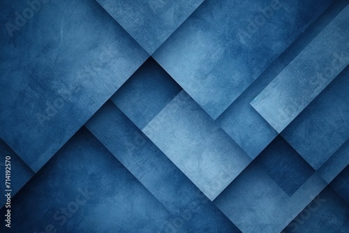 Sleek Composition Elegance  Triangles and Rectangles in Abstract Blue  Layered to Perfection for a Contemporary Modern Art Website Banner Background