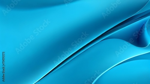 cyan , blue gradient abstract background with waves