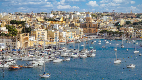 Kalkara, Valletta Grand Harbour, Malta photo