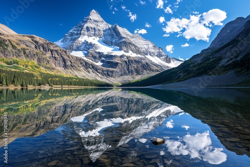 rocky mountain reflection