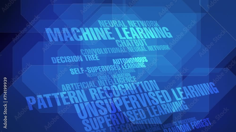 Machine Learning Clean Background Machine learning ai and deep learning exploring abstract background of ...
