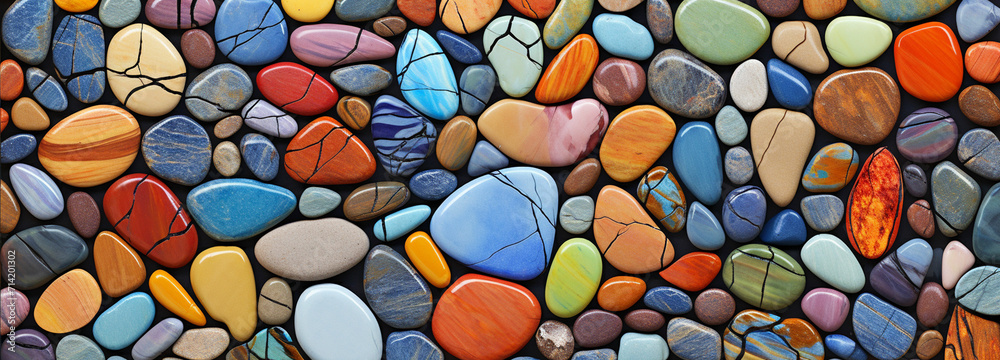 playful stone texture using mosaic patterns playful stone texture using mosaic patterns