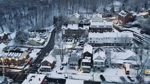 Town of Occoquan 4K Video Series - Winter Evening Part 4 photo