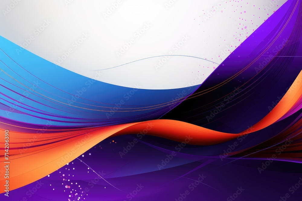 Fototapeta premium abstract background awareness day with purple and blue ribbon 