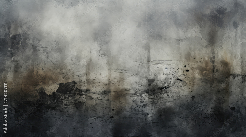 Old grunge wall texture in gray colors