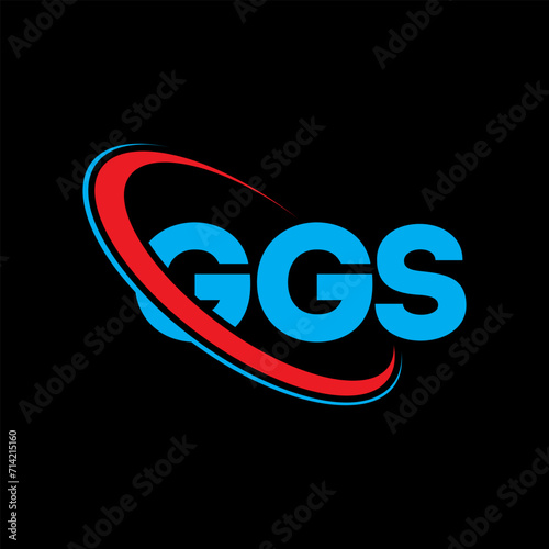 GGS logo. GGS letter. GGS letter logo design. Initials GGS logo linked with circle and uppercase monogram logo. GGS typography for technology, business and real estate brand.