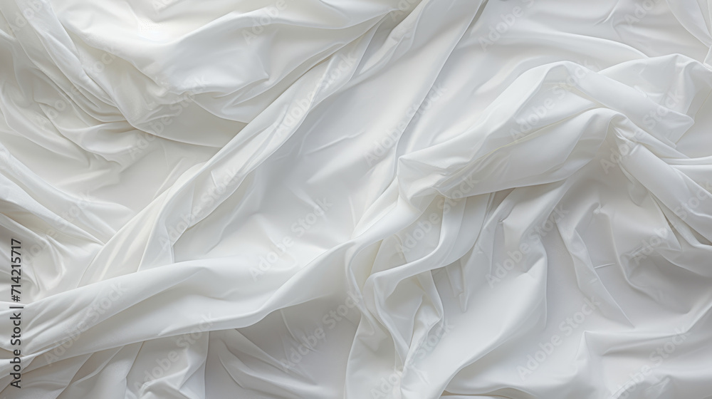 Patterned crinkled fabric texture background Patterned crinkled fabric texture background