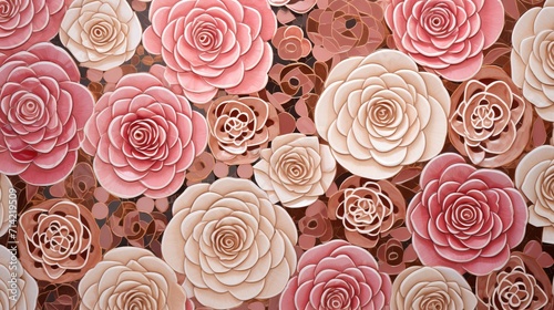 moroccan tiles rose, 16:9