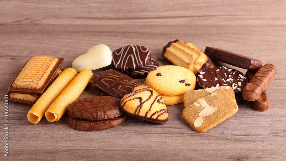 Mix of different cookies Mix of different cookies