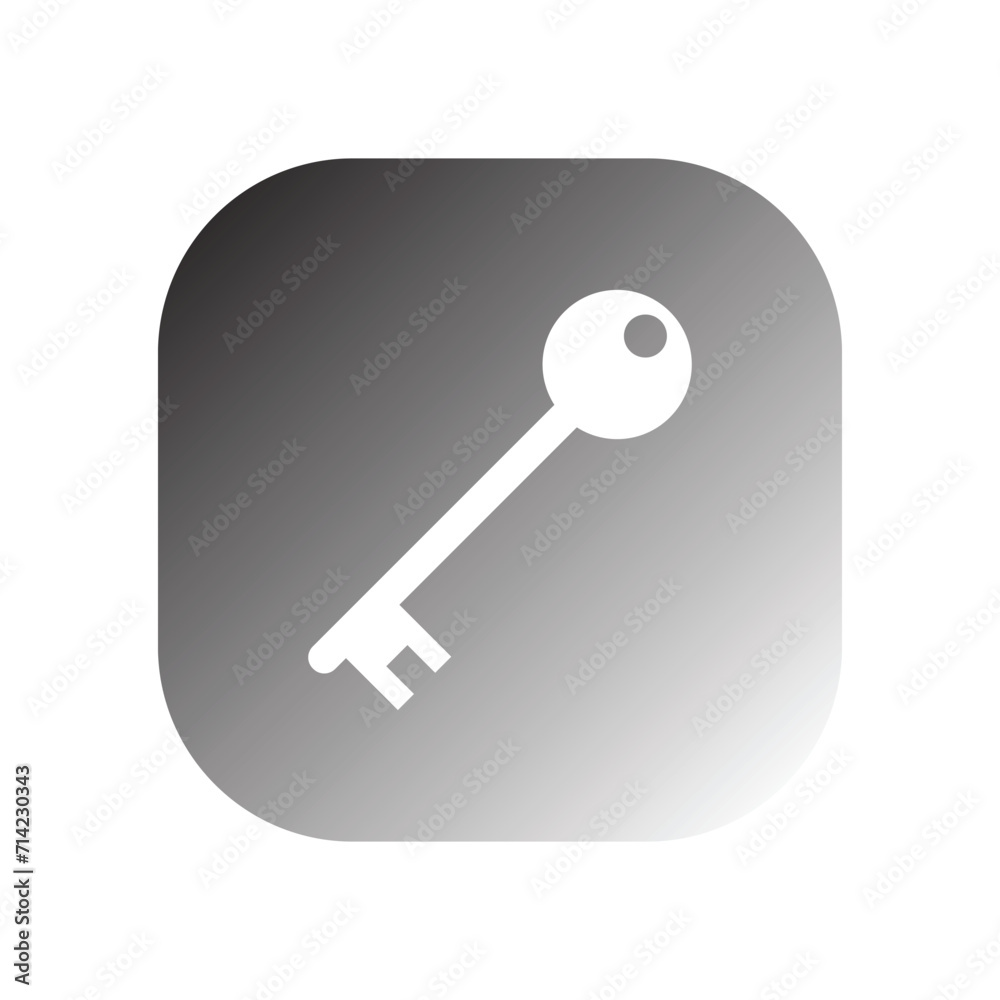 key icon vector key icon vector