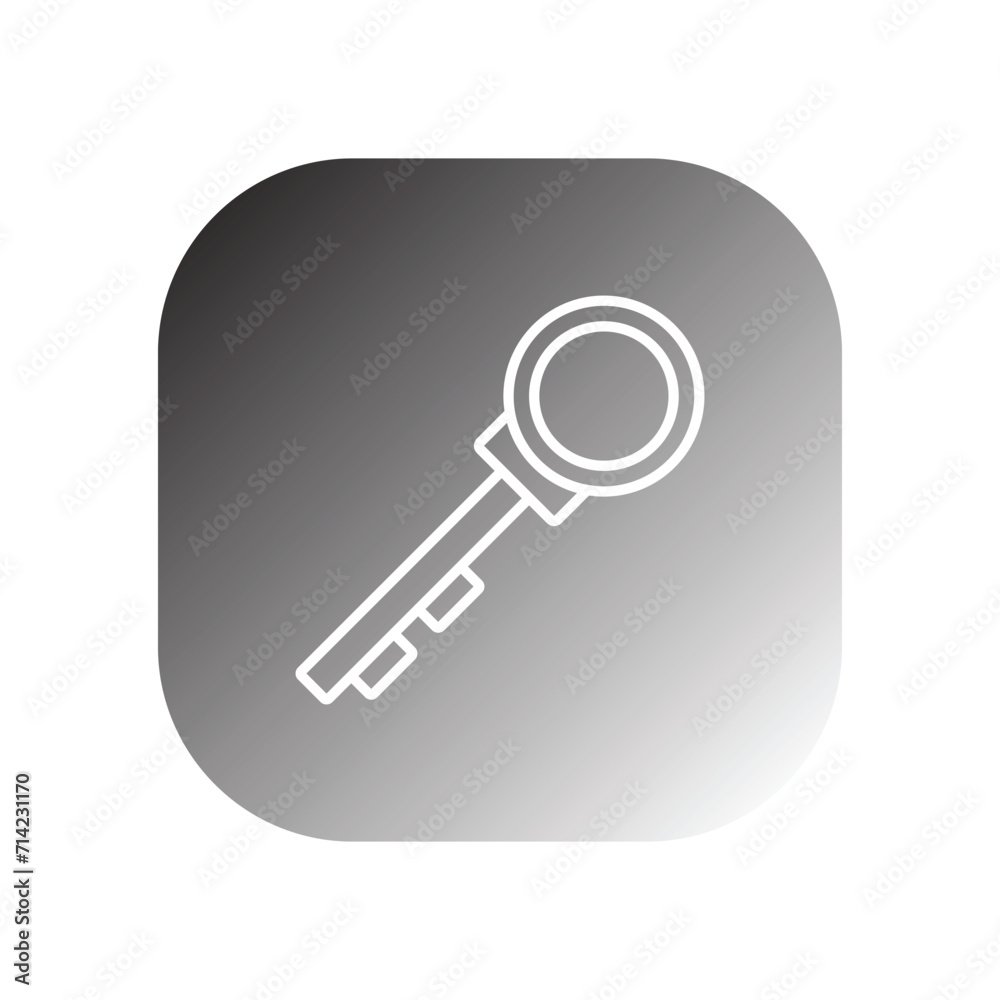 key icon vector key icon vector