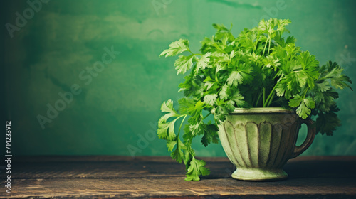 Photo of Parsley on the Plate