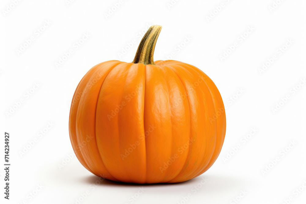 Photo of pumpkin isolated on white background Photo of pumpkin isolated on white background