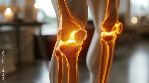 Swelling of knee joint generative ai