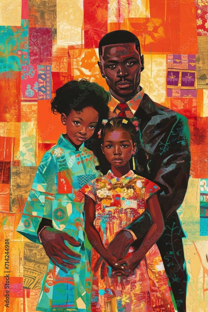 Illustrate the intergenerational connections within the Black community