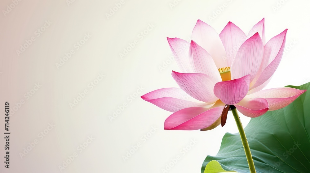 A lotus-filled water backdrop with plenty of room for text, tailor-made for banners and paired with an inspiring message.
