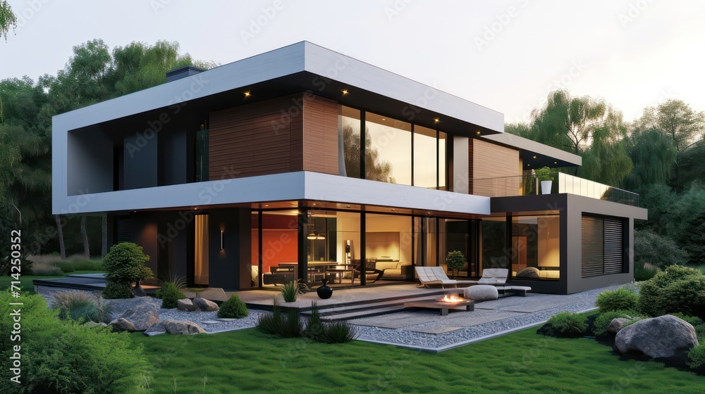 Modern and luxurious dream house caters to house rentals, buying and selling, and investment ventures, ideal property for various business endeavors Modern and luxurious dream house caters to house rentals, buying and selling, and investment ventures, ideal property for various business endeavors